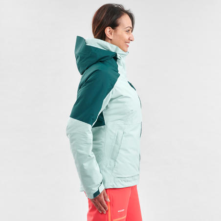 Жіноча лижна куртка 100 - Зелена