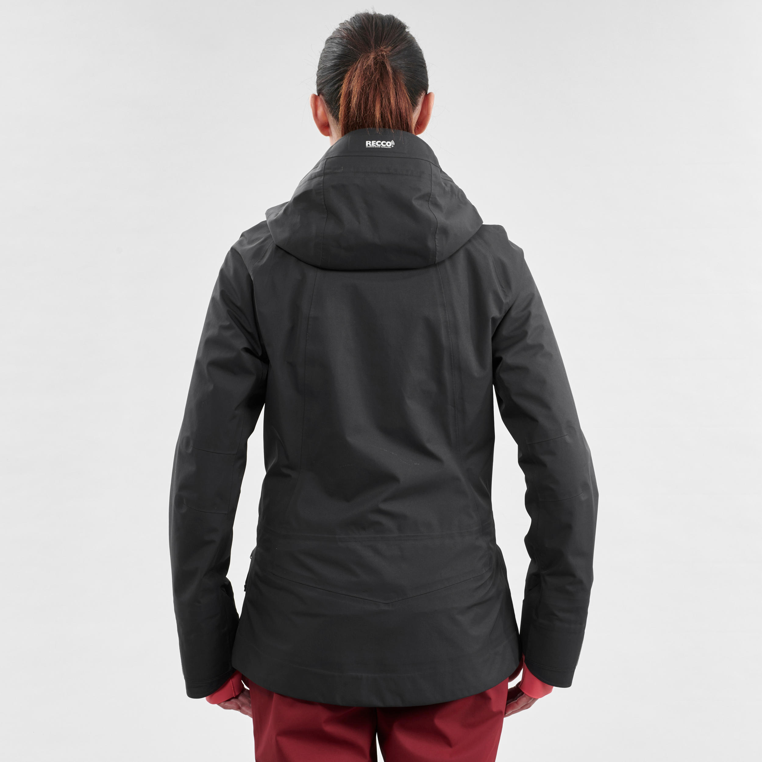 Ski-jas voor dames Freeride FR900 zwart/roze 5/33