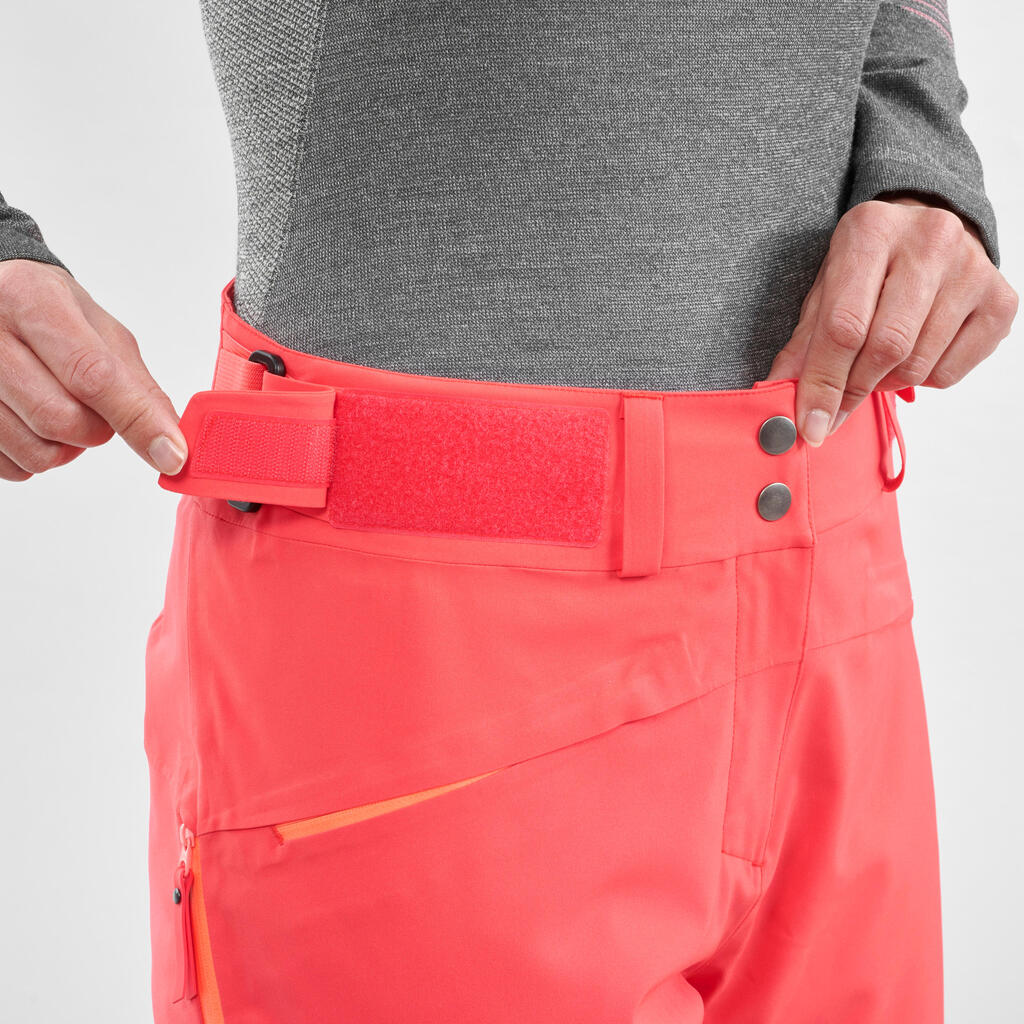 Skihose Freeride 500 Damen grau 