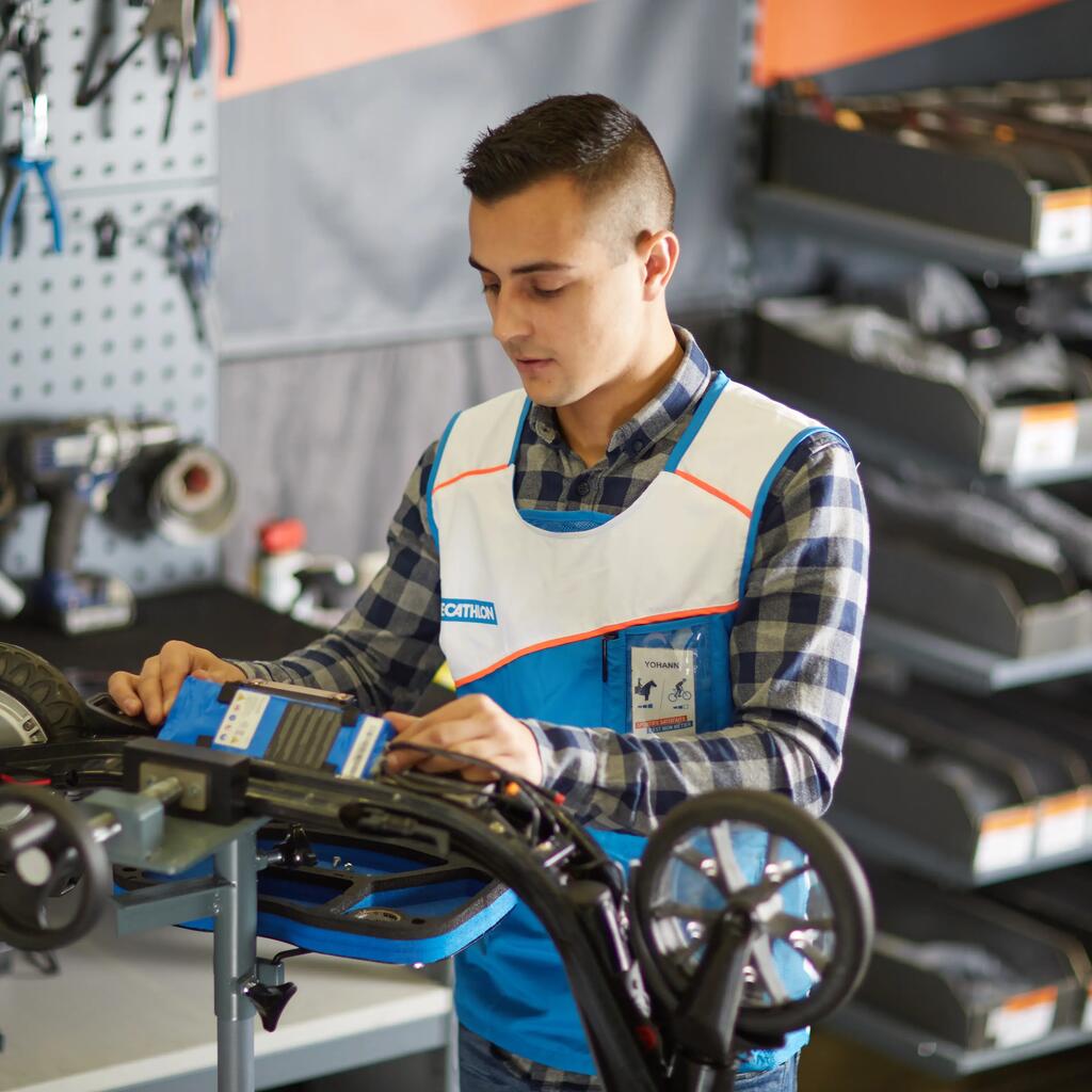 Changement de batterie pour KLICK 500 Decathlon