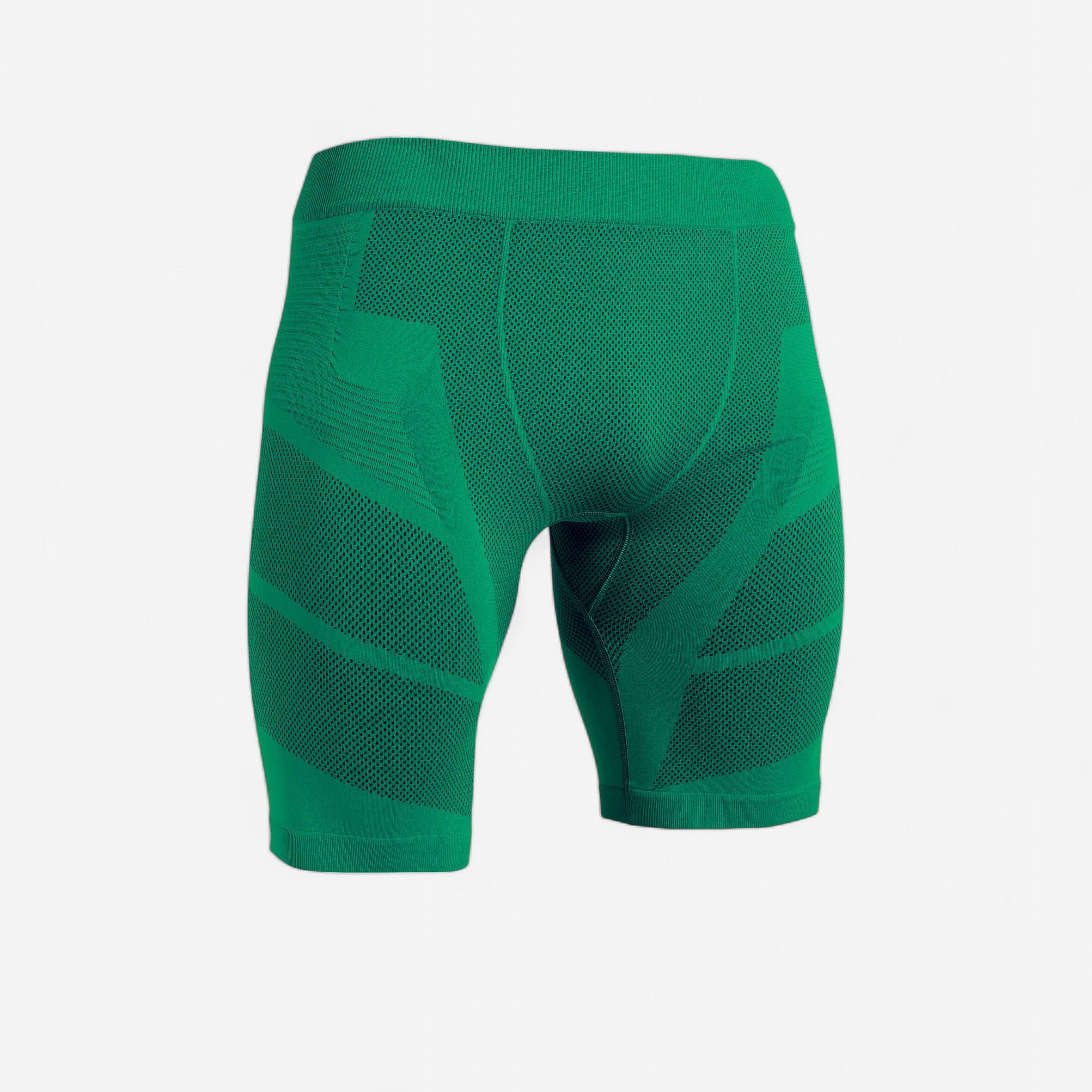 Pantaloncini da calcio Keepdry 500 da uomo, verde