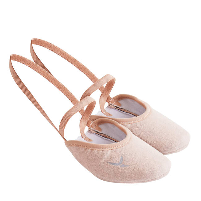 Half Length Rhythmic Gymnastics Shoes Soft Socks Ballroom Art Gym  Accessories Gimnasia Elastic Dance Shoes Gymnastics Equipment 