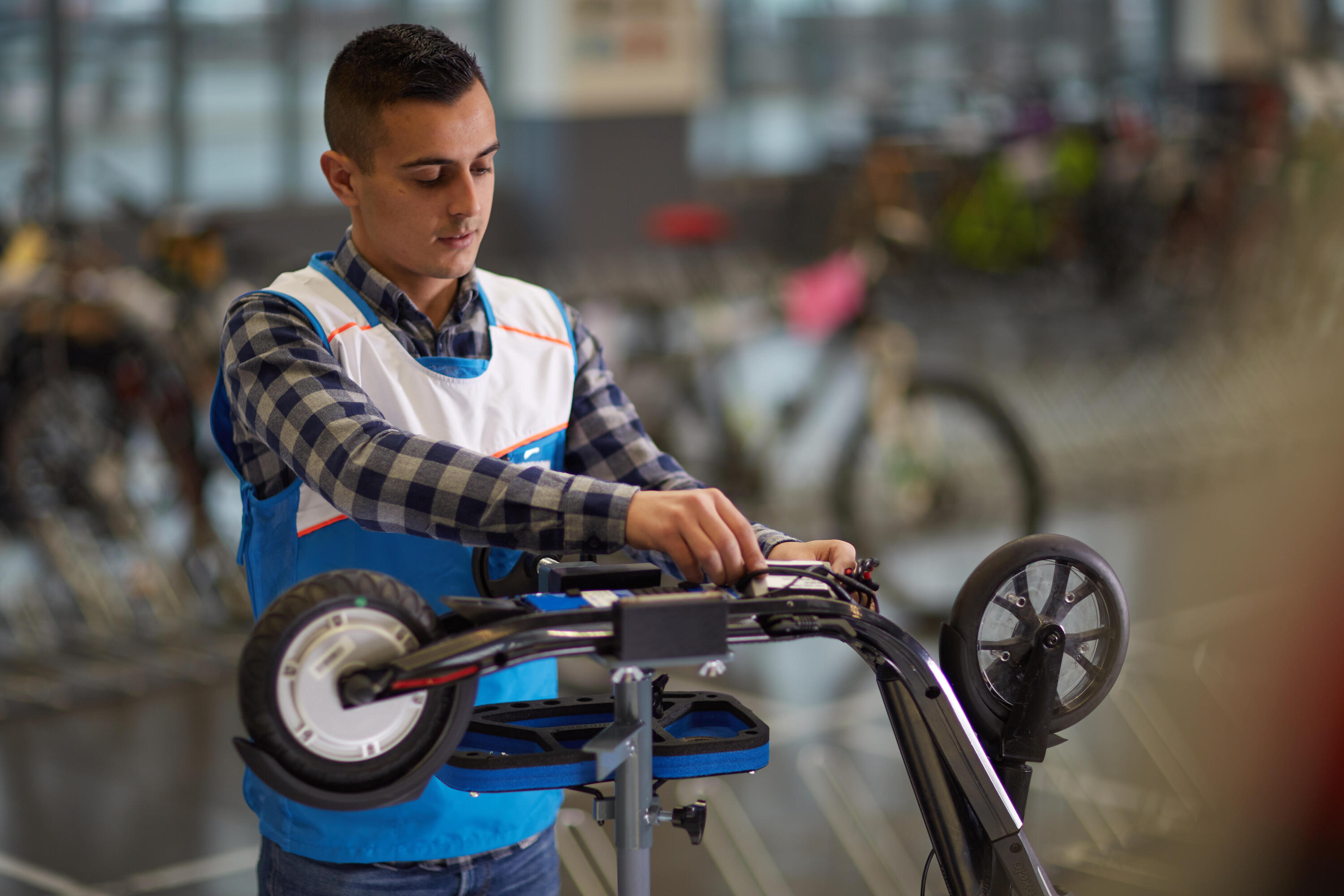 Changement de contrôleur pour trottinette KLICK 500 2/2