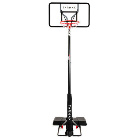 Panier de basketball ajustable - B 100 noir