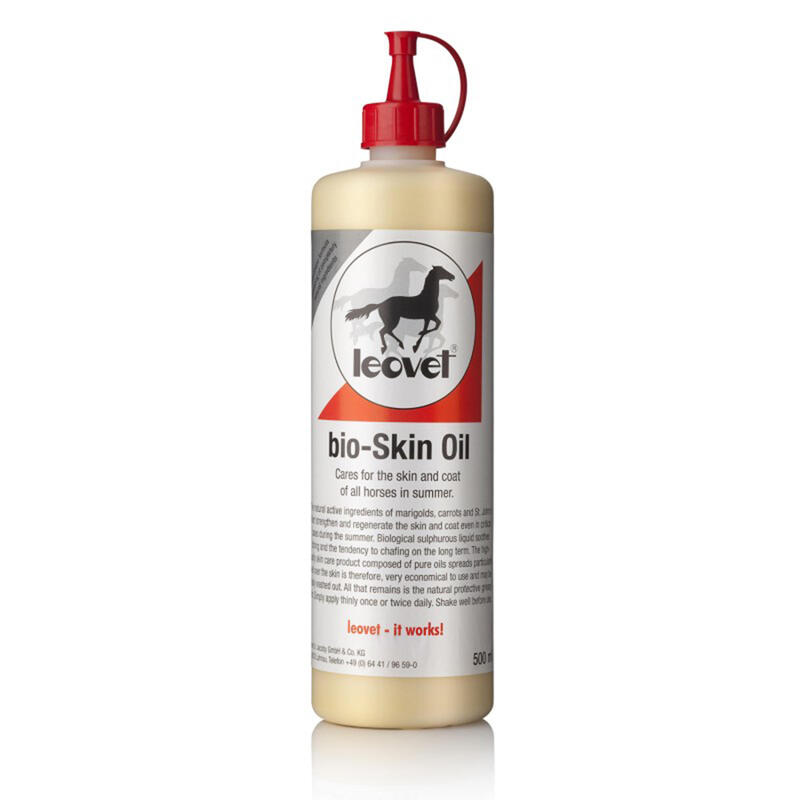 Biologische huidolie voor paard en pony zomereczeem 500 ml