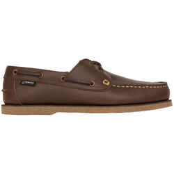 Men’s Sailing boat shoes 500 - Dark Brown