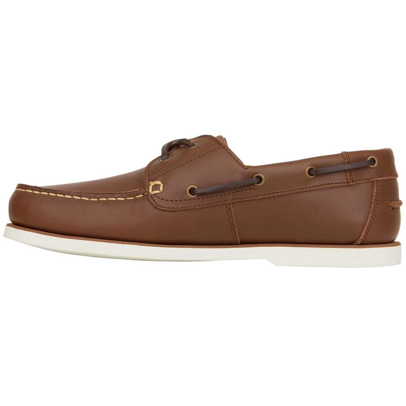 Chaussures de bateau Sailing 500 Homme Marron