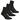 Adult walking socks WS100 Mid 3-pack - Black