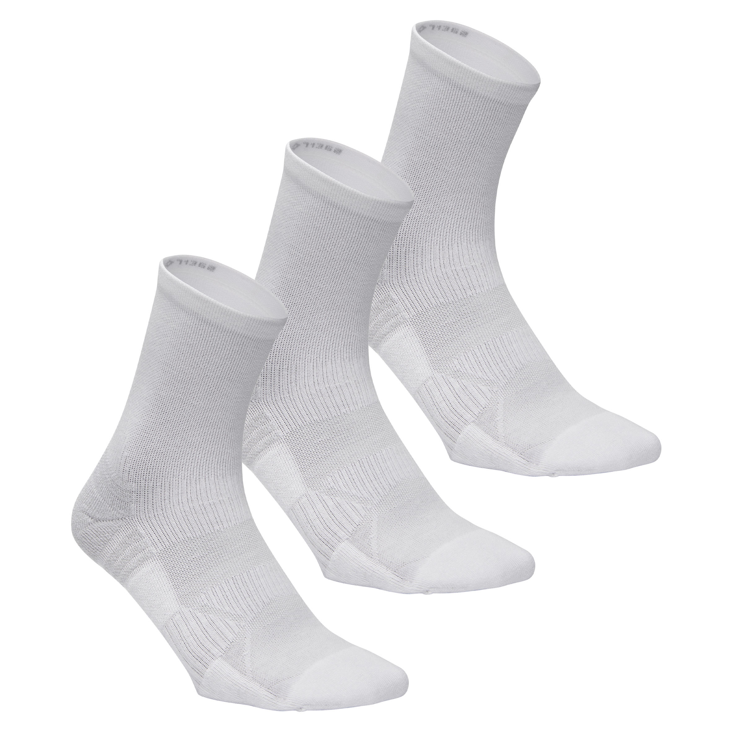 

Fitness/Nordic Walking Socks WS 100 Mid 3-Pack - white -  By NEWFEEL | Decathlon
