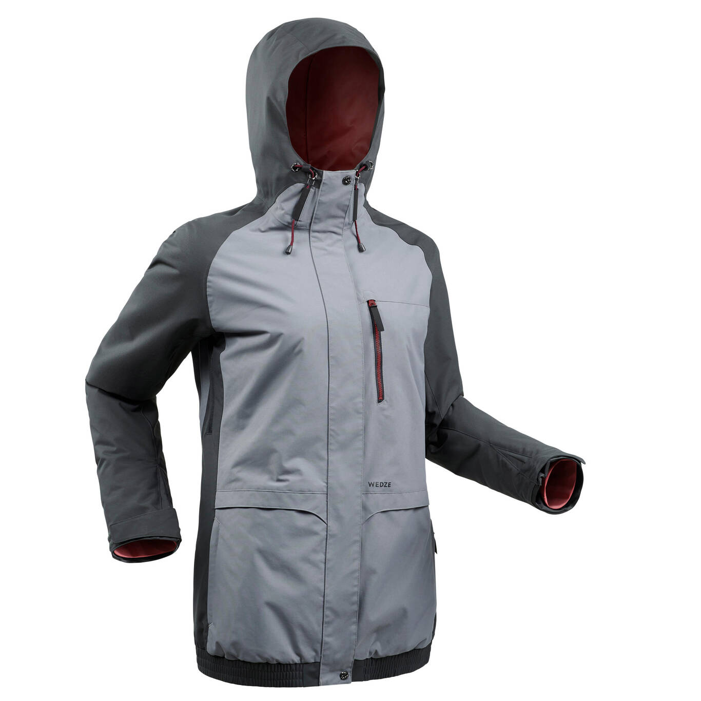 JKT 100 Women's Skate and Ski Jacket - Gray