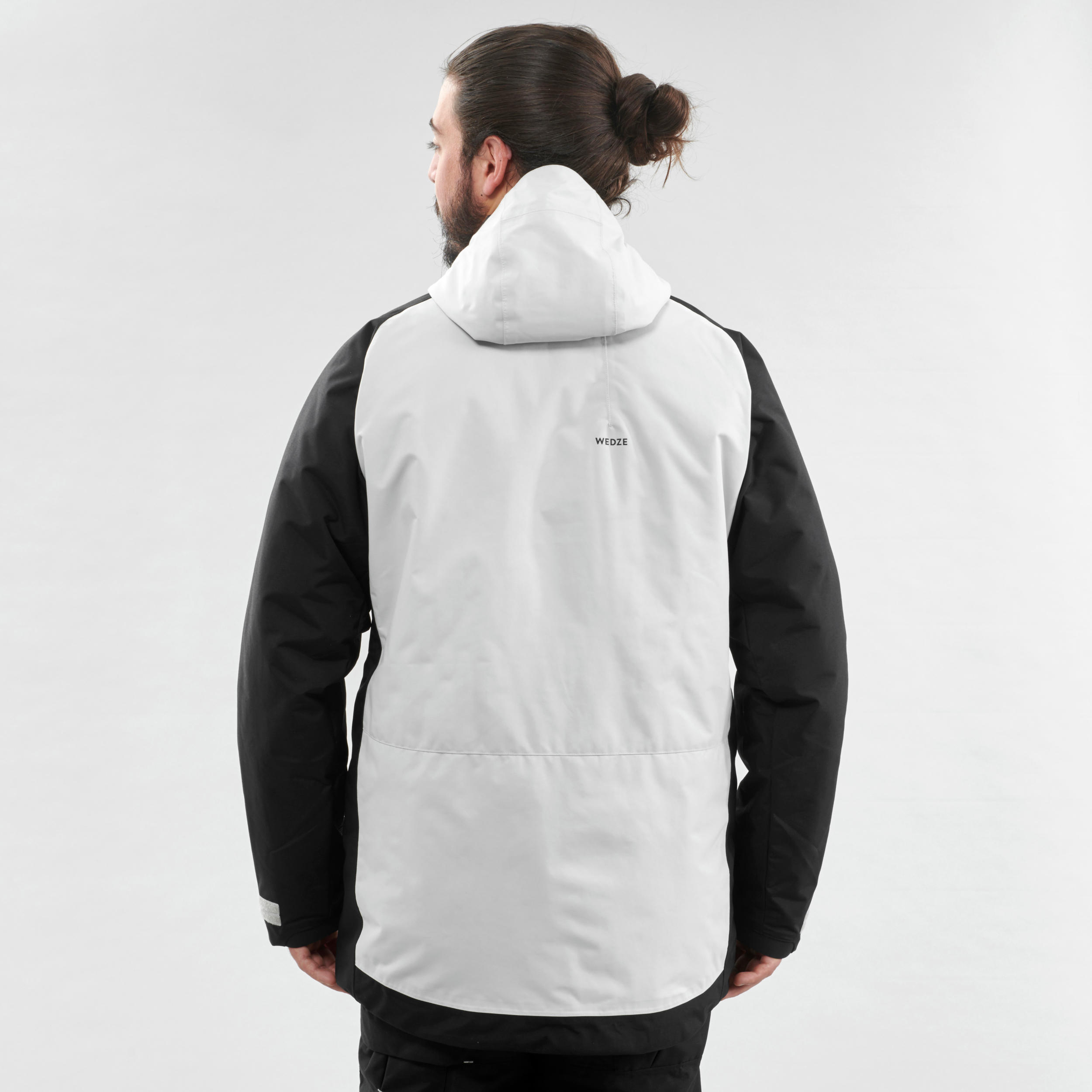 grey snowboard jacket
