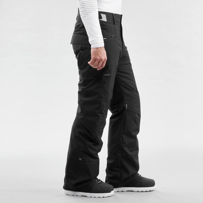 Men Ski And Snowboard Trousers SNB TR 100-Black