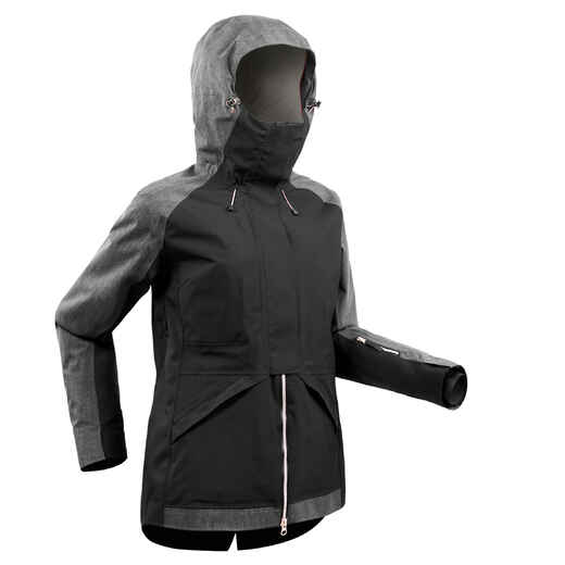 
      Women Snowboard and Ski Jacket - Black
  