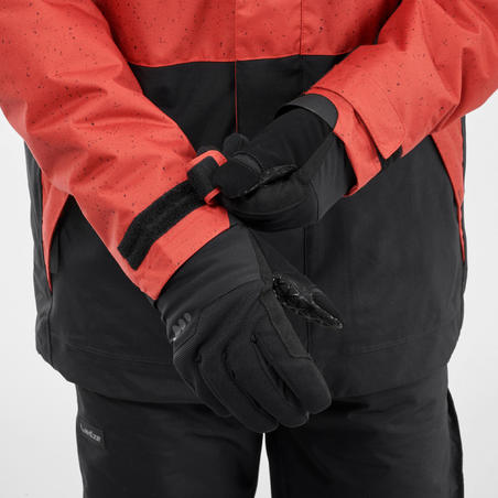 Чоловіча куртка 100 для сноубордингу і лижного спорту - Теракотова