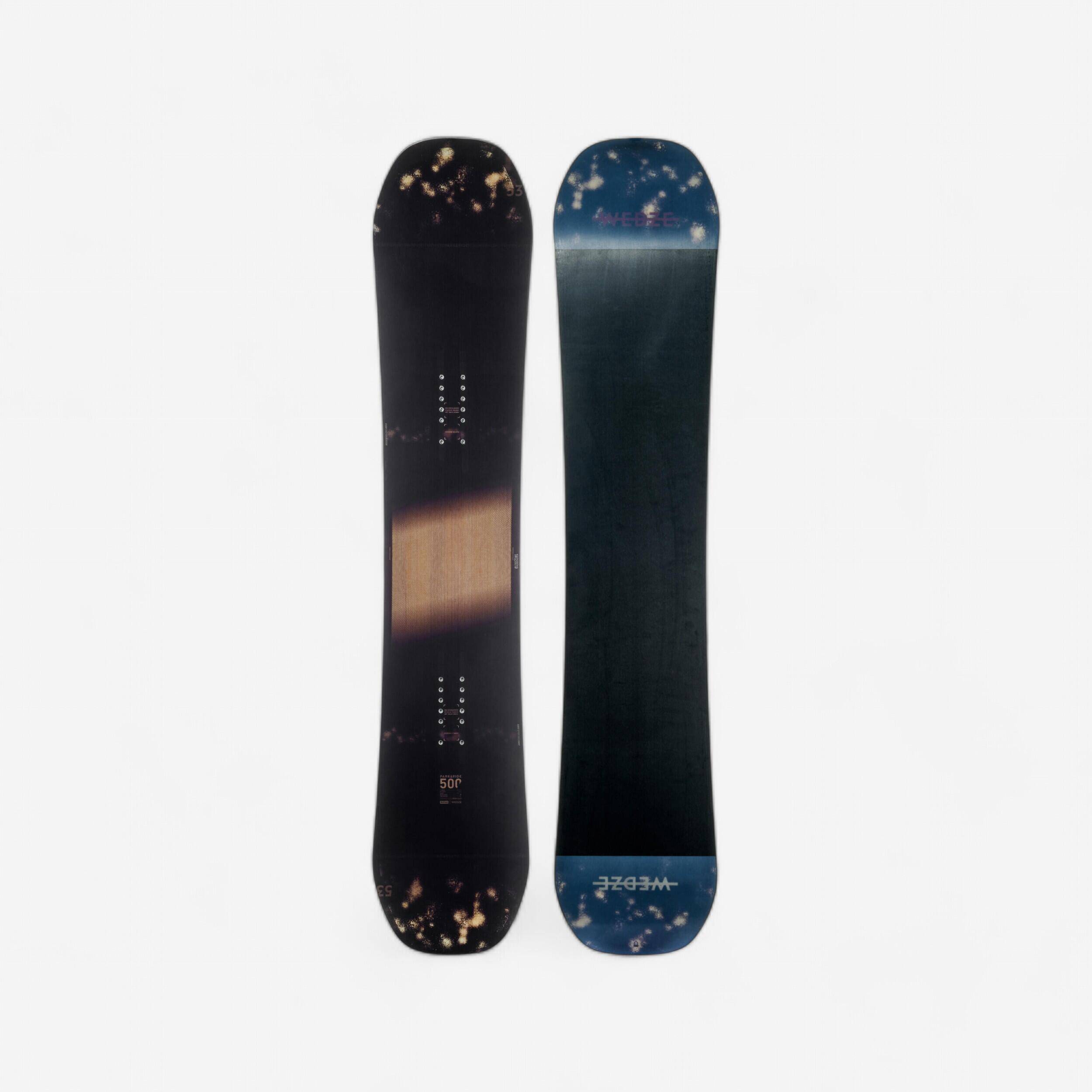 Unisex All Mountain & Freestyle Snowboard - Park & Ride 500 -  1