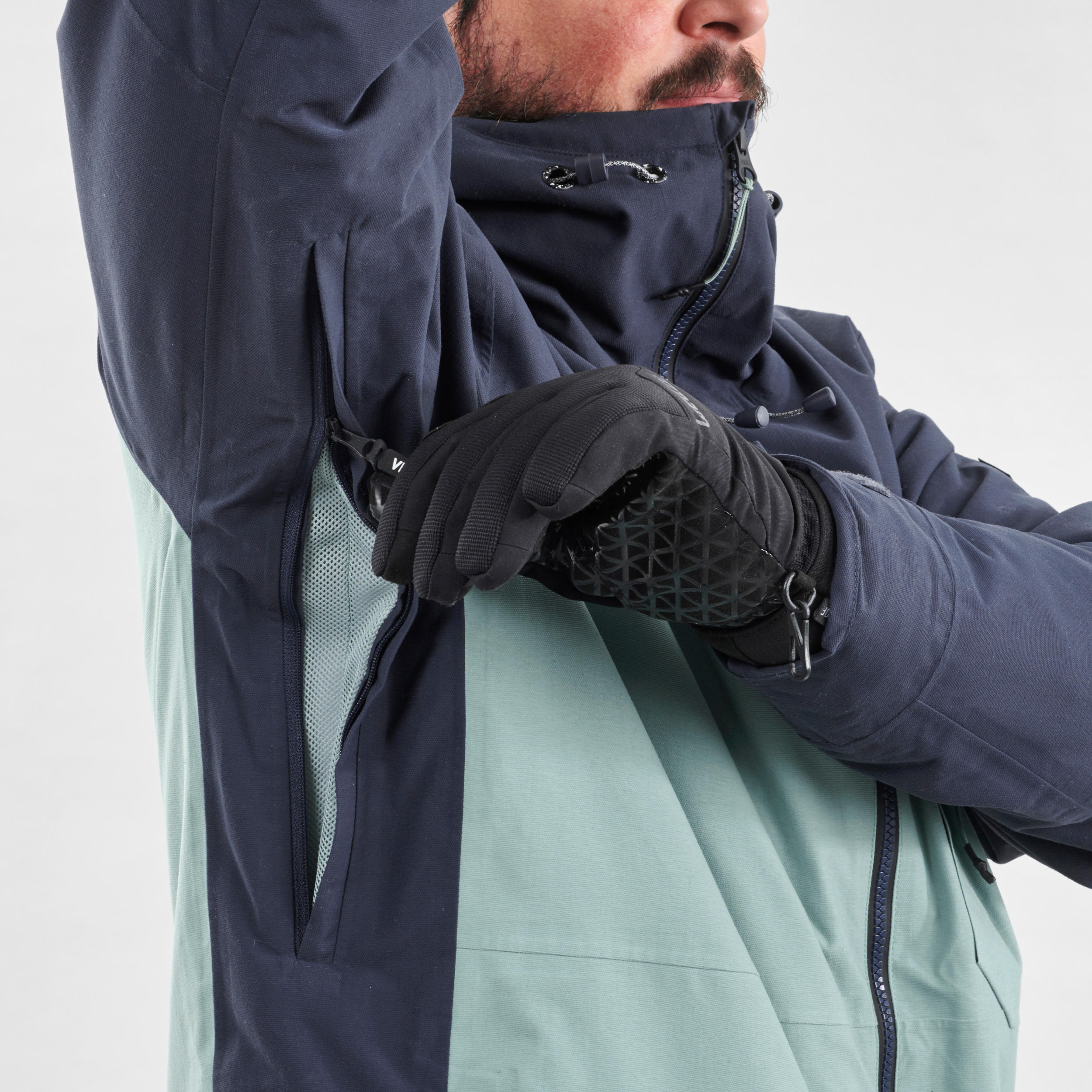 Men's Snowboarding (And Skiing) Jacket - Green 7/20