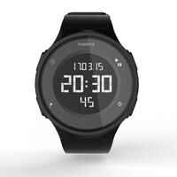 ساعة توقيت للجري بشاشة عاكسة للرجال - W500 M أسود