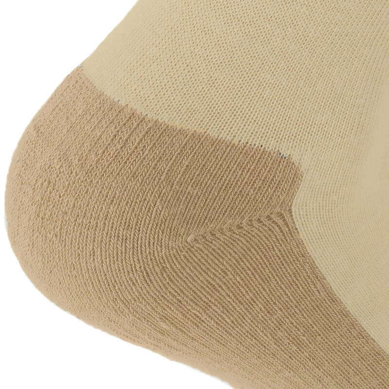 Chaussettes randonnée nature beige - NH100 High - X 2 paires