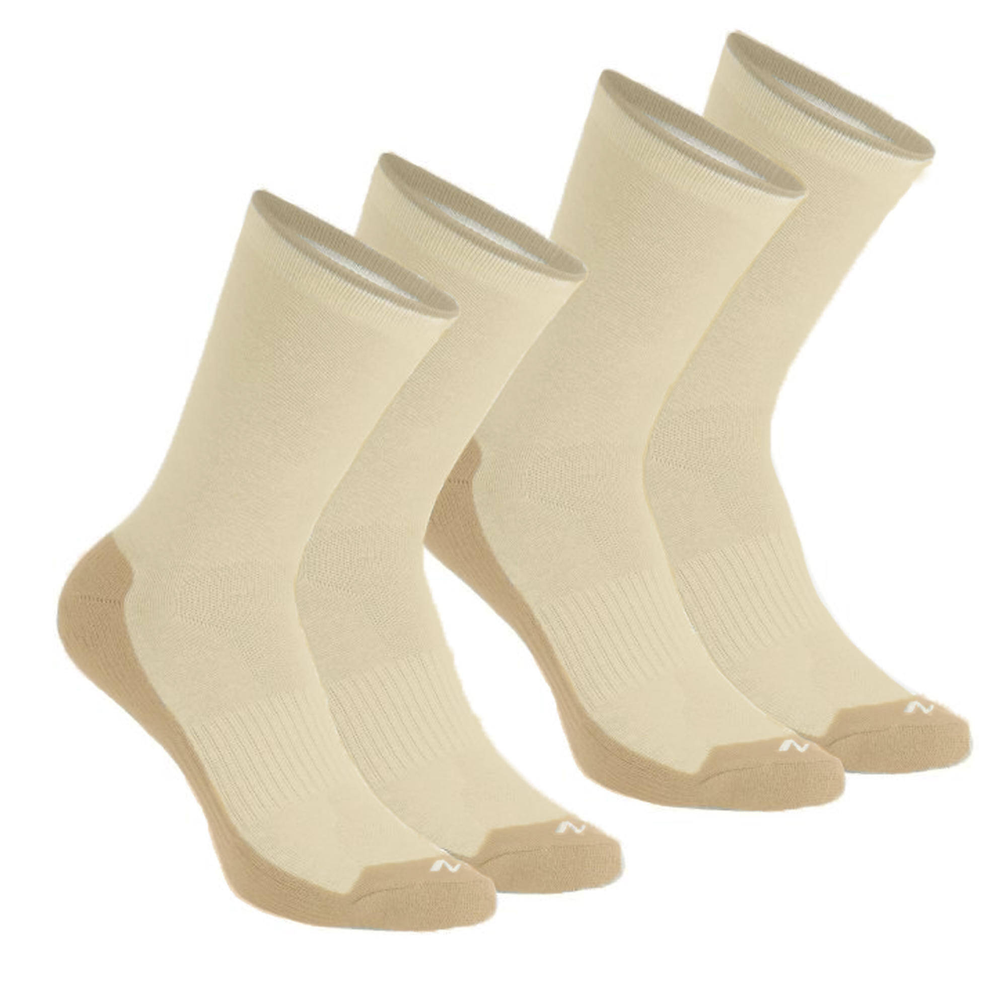 Socks - NH100 High - X2 pairs - beige -  1