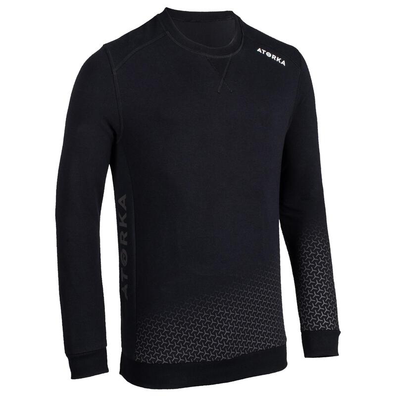 Bluză Portar Handbal H500 Negru Adulți 