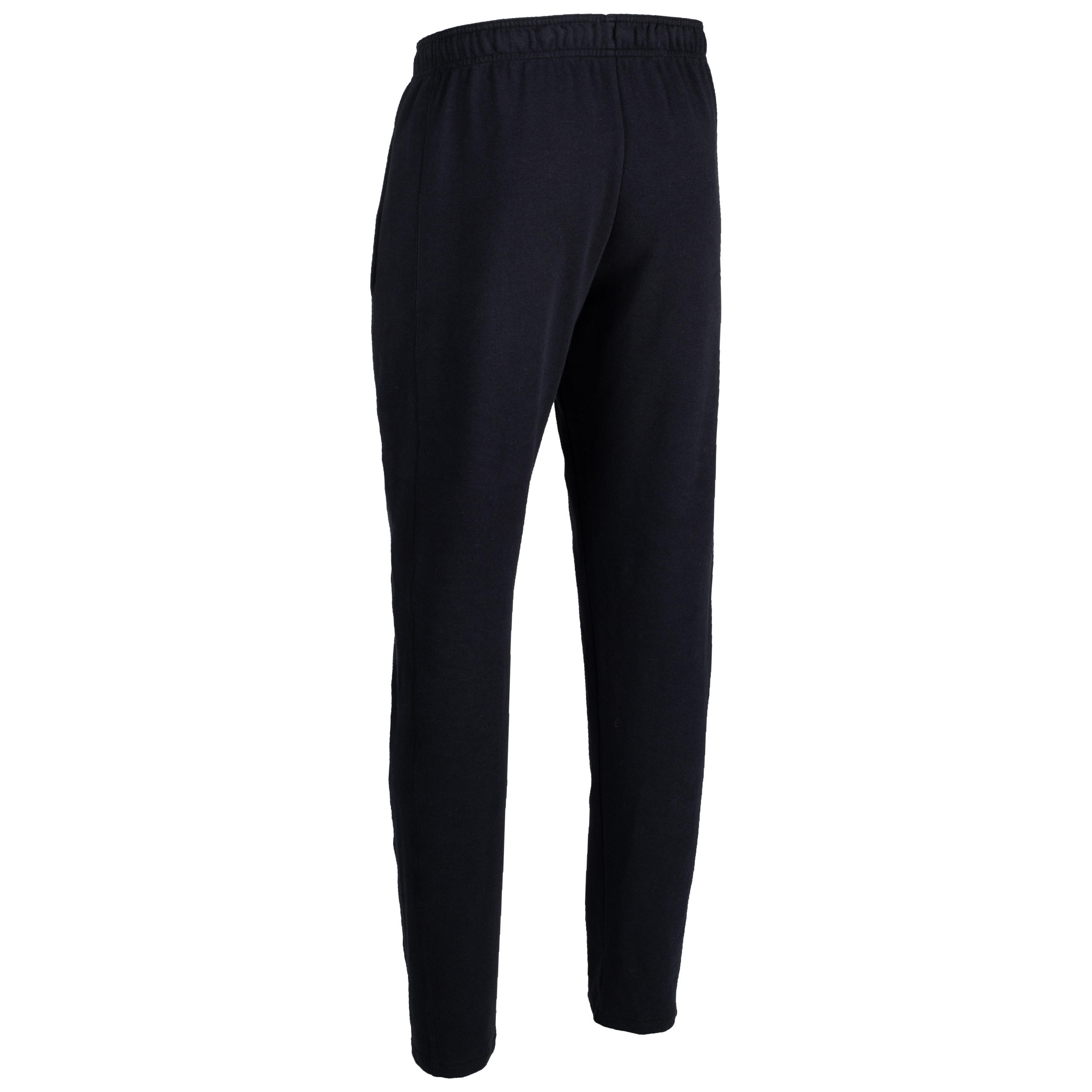 Adult Handball Fleece Goalkeeper Bottoms H500 - Black 2/8