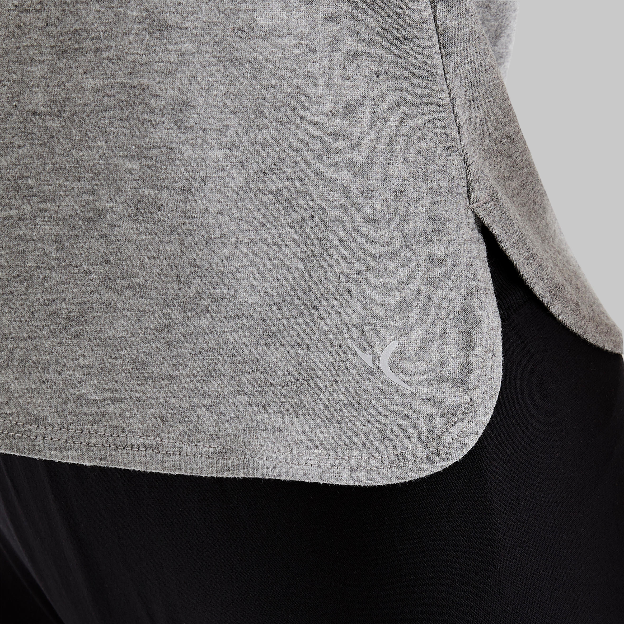 Girls' Modern Dance T-Shirt - Grey 11/13