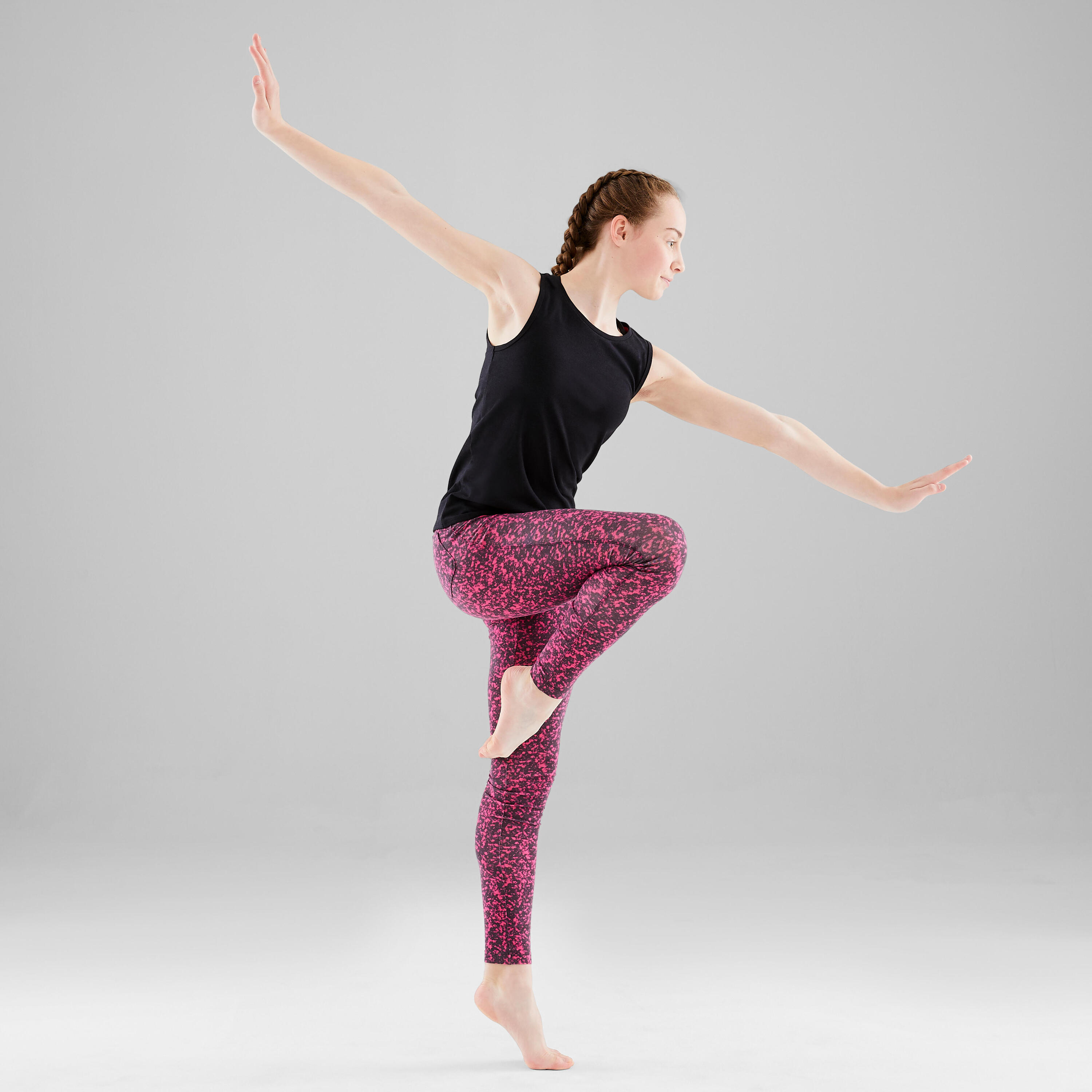 Girls' Modern Dance Leggings - Print 4/13