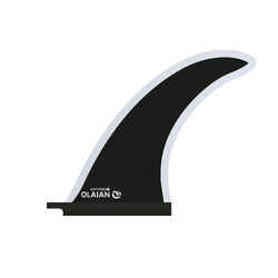 Central 8" soft-edge fin for longboard. US Box