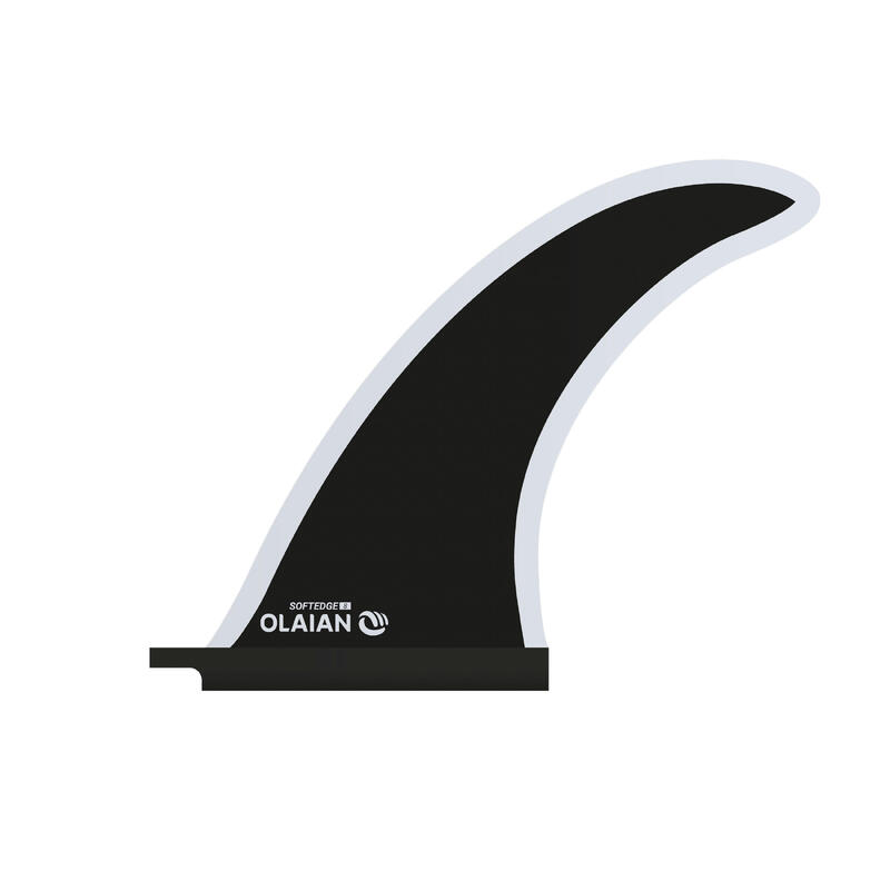 Zentralfinne 8" mit flexibler Kante für Longboard Soft EdgeUS-Finnenbox