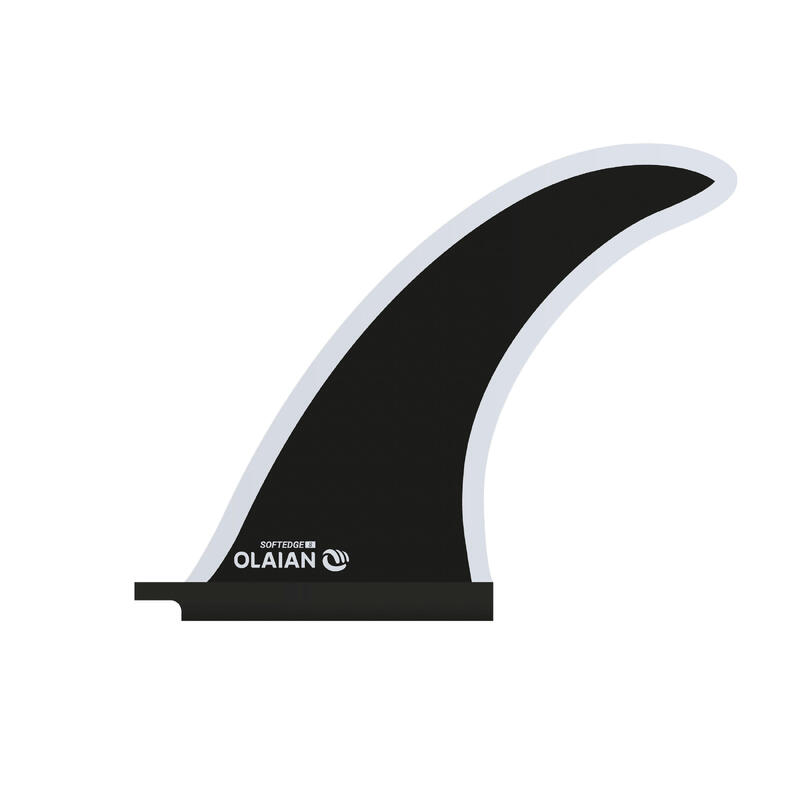 Aileron central 8" à bord souple pour longboard . Boitier US