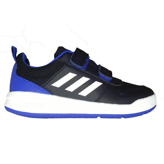 Baskets à scratch enfant - ADIDAS TENSAUR noir/bleu