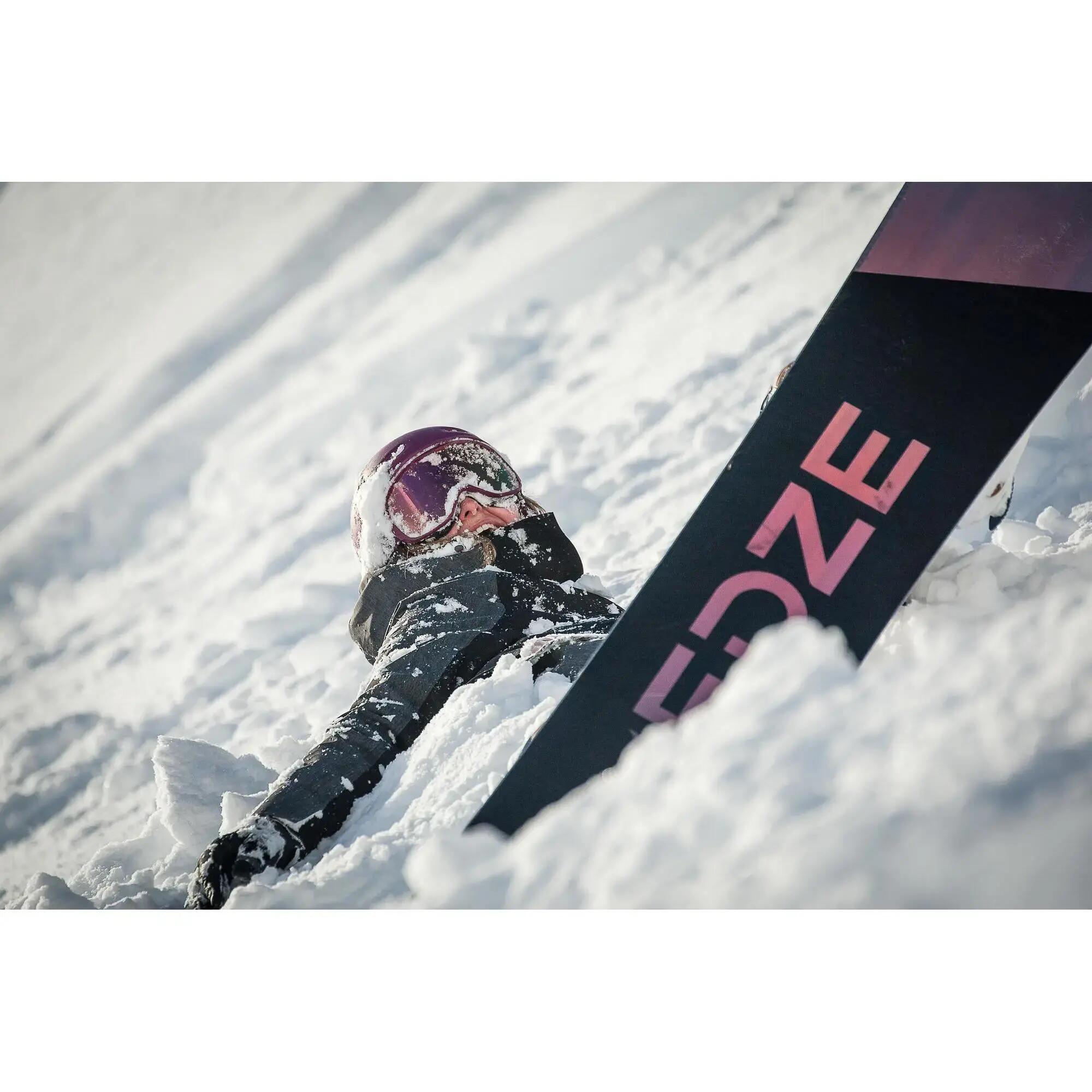 Adult and Junior Snowboarding and Skiing Helmet H-FS 300 - Purple 14/15