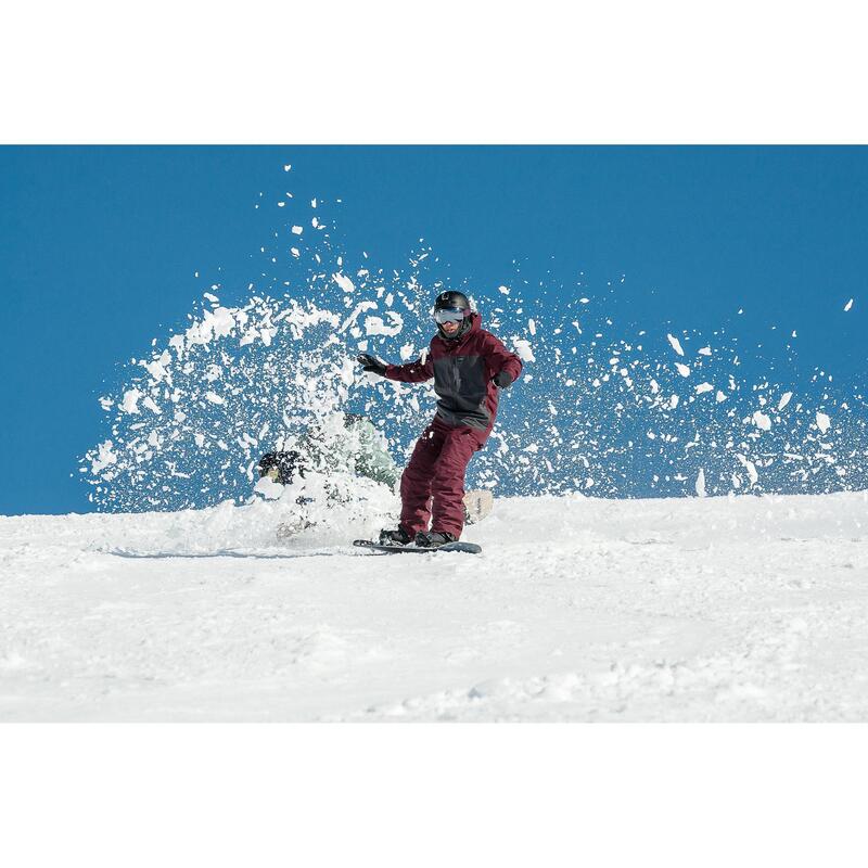 Veste de Snowboard et de ski Homme SNB JKT 500 Bordeau