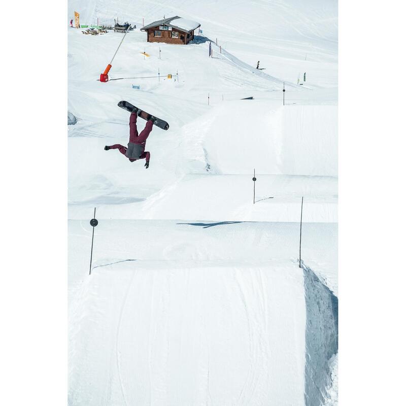 Veste de Snowboard et de ski Homme SNB JKT 500 Bordeau