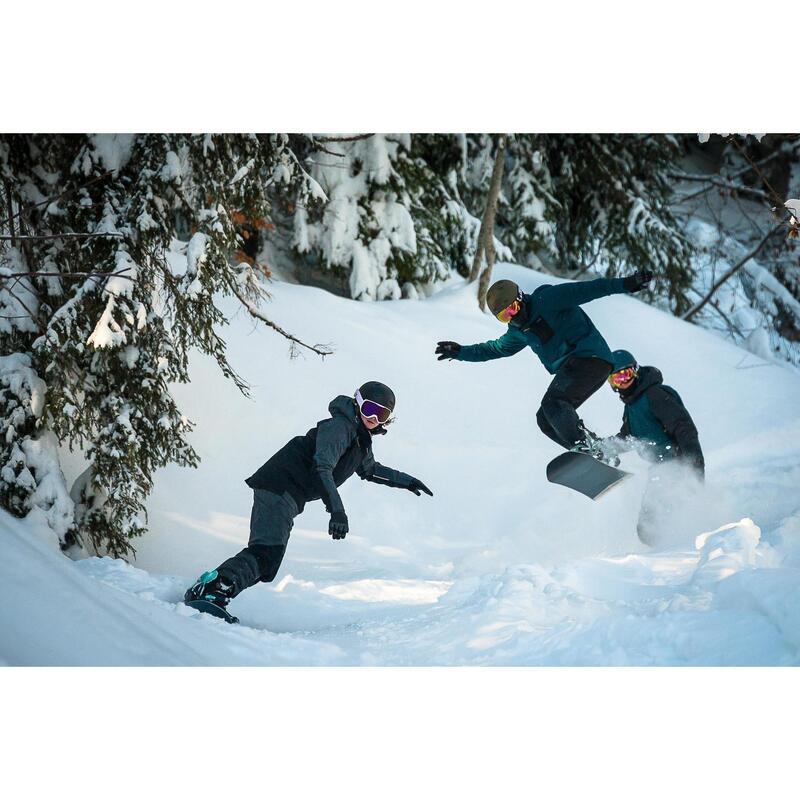 Veste de snowboard et de ski femme SNB JKT 900 Noire