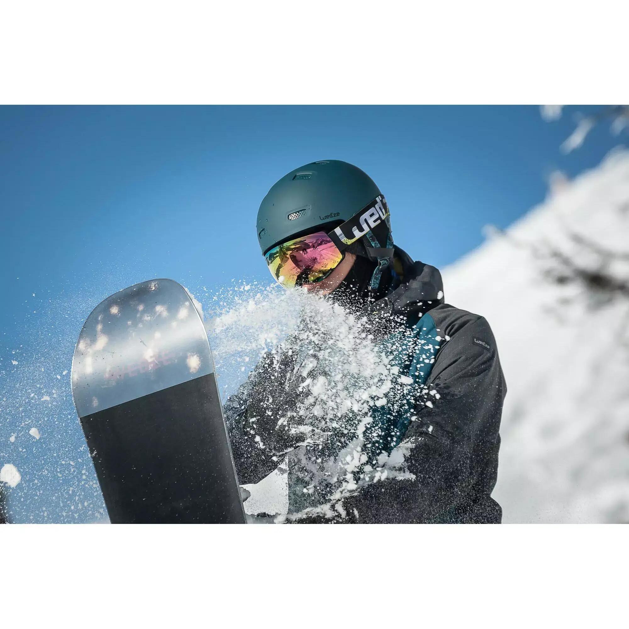 Adult/Junior Ski and Snowboard Helmet H-FS 300 - Dark Petrol 11/19