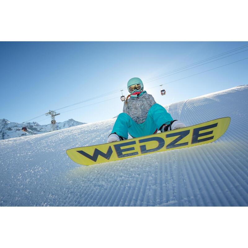 Pantalon Snowboarding/schi SNB 500 Turcoaz Fete 