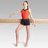 500 women's artistic gymnastics shorts - black