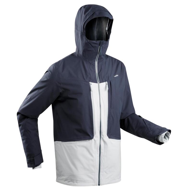 Men’s Freeride Ski Jacket FR500 - Grey