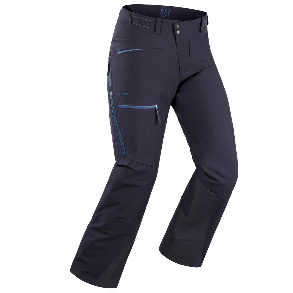 Skihose Freeride 500 Herren marineblau