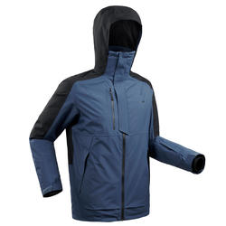 Ski-jas voor heren Freeride FR100 blauw