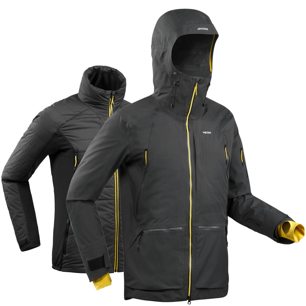 Men's Freeride Ski 3-in-1 Jacket SFR 900