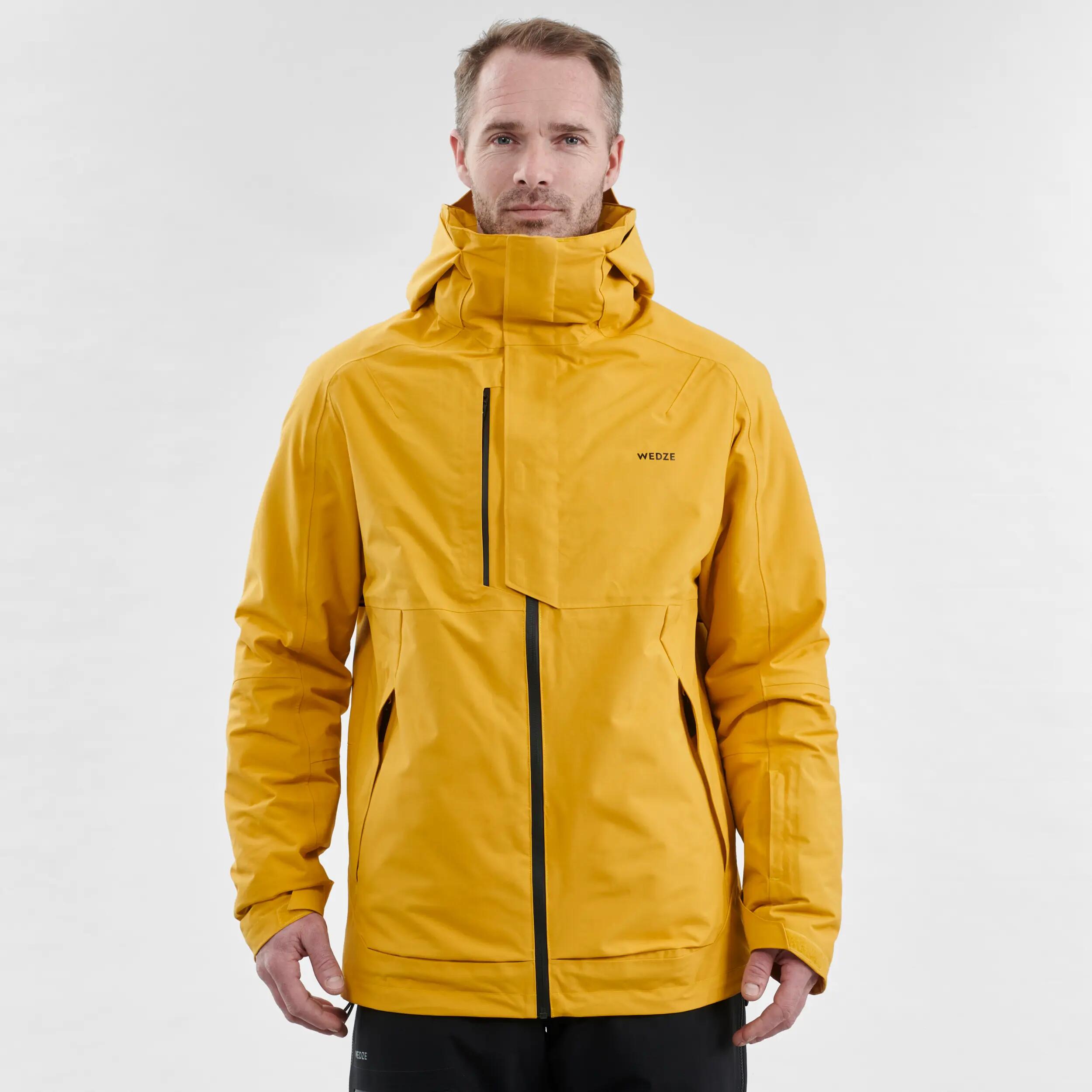 Men’s Freeriding Ski JACKET SKI FR100 Ochre 3/25
