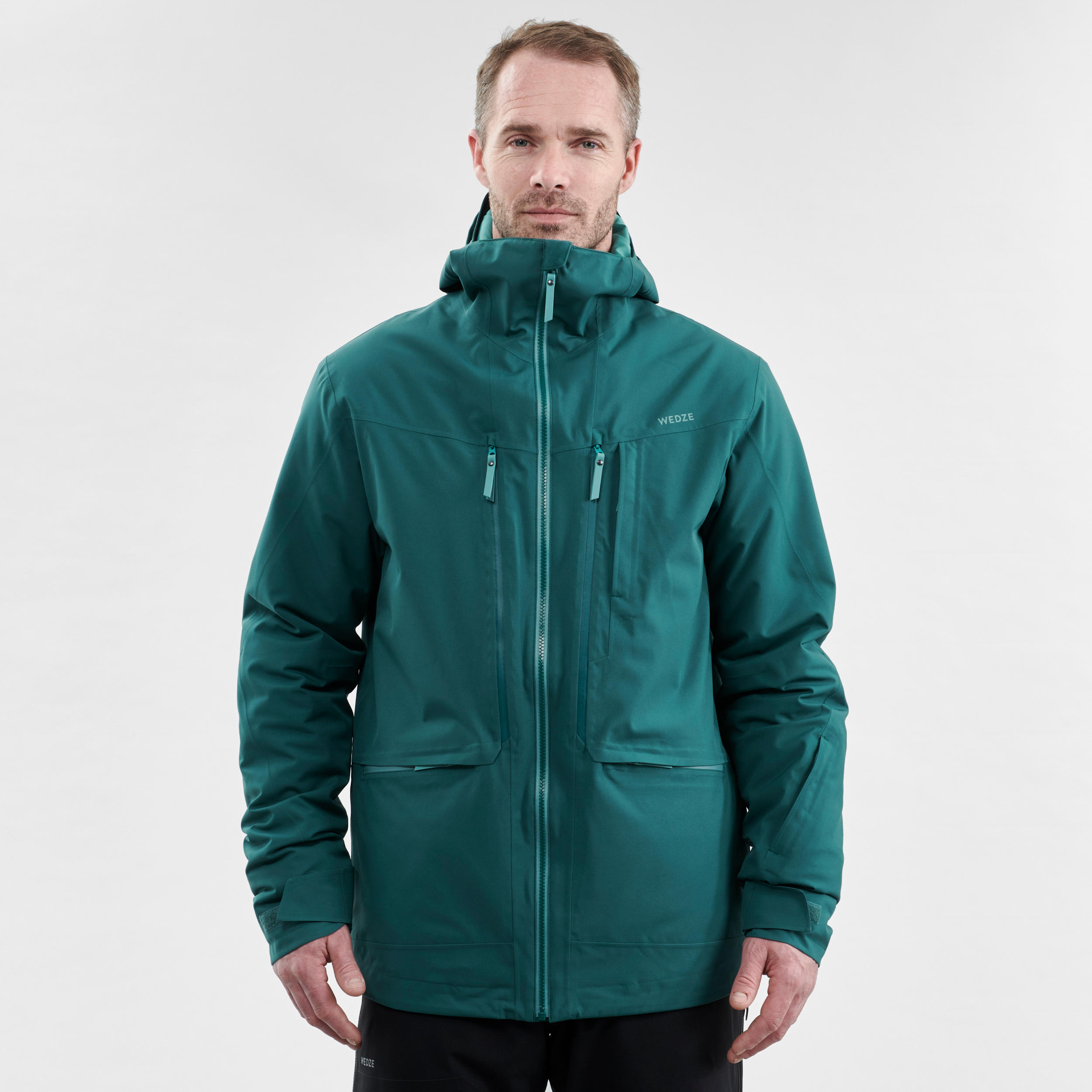 Men’s Freeride SKI JACKET FR500 - Green 4/24