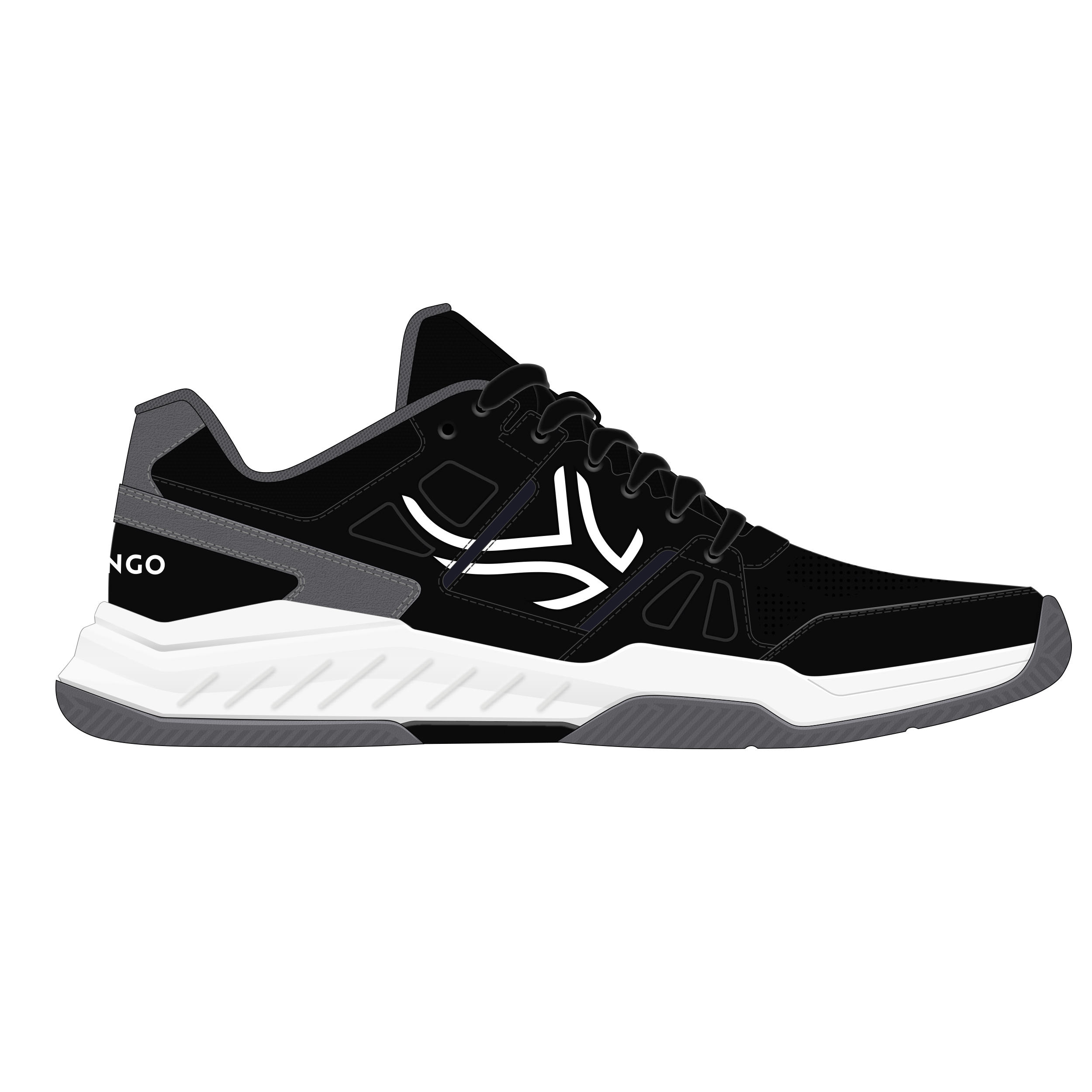 ARTENGO Sabatilles de tennis multiterreny home Artengo TS160 negre