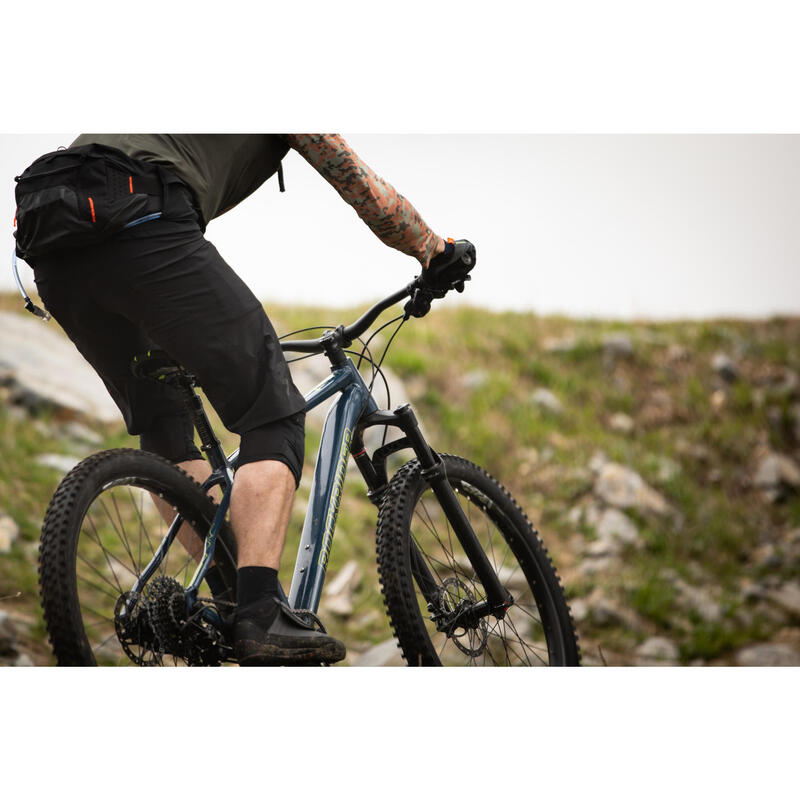 PANTALON CICLISMO MTB ROCKRIDER AM 500 NEGRO