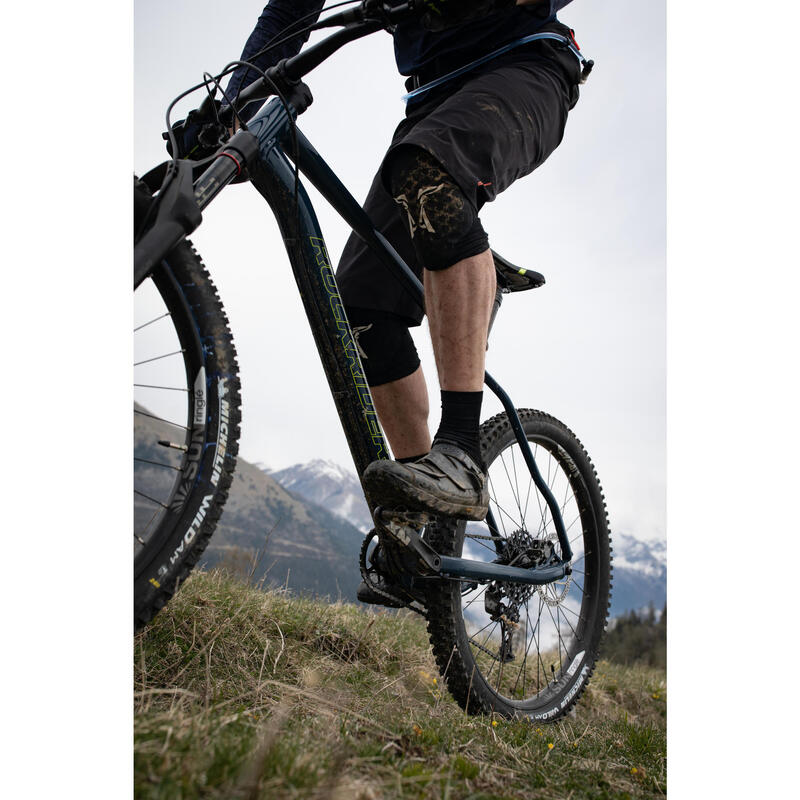 PANTALON CICLISMO MTB ROCKRIDER AM 500 NEGRO