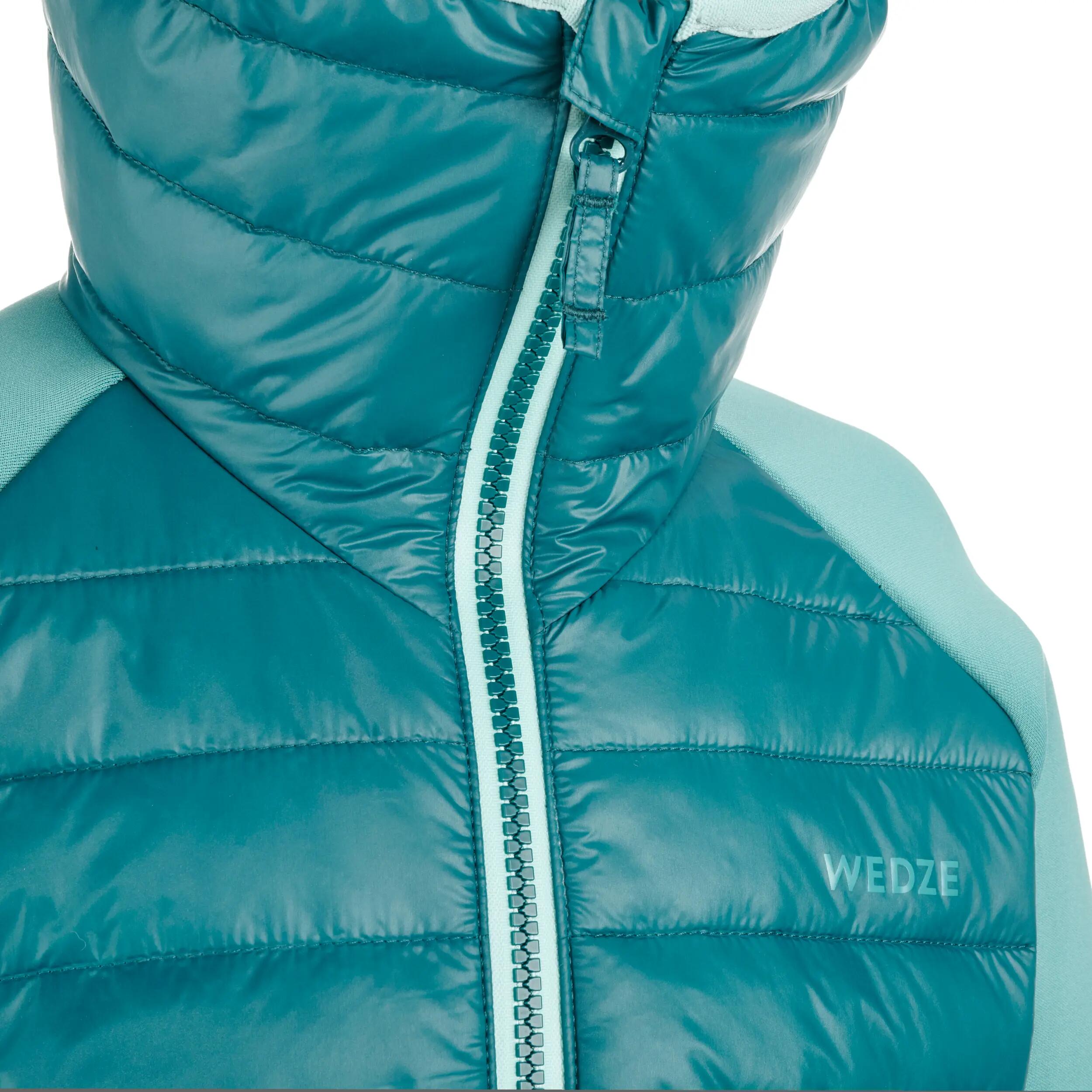 JR 3-in-1 Skiing Jacket Freeride 900 - Green 16/17