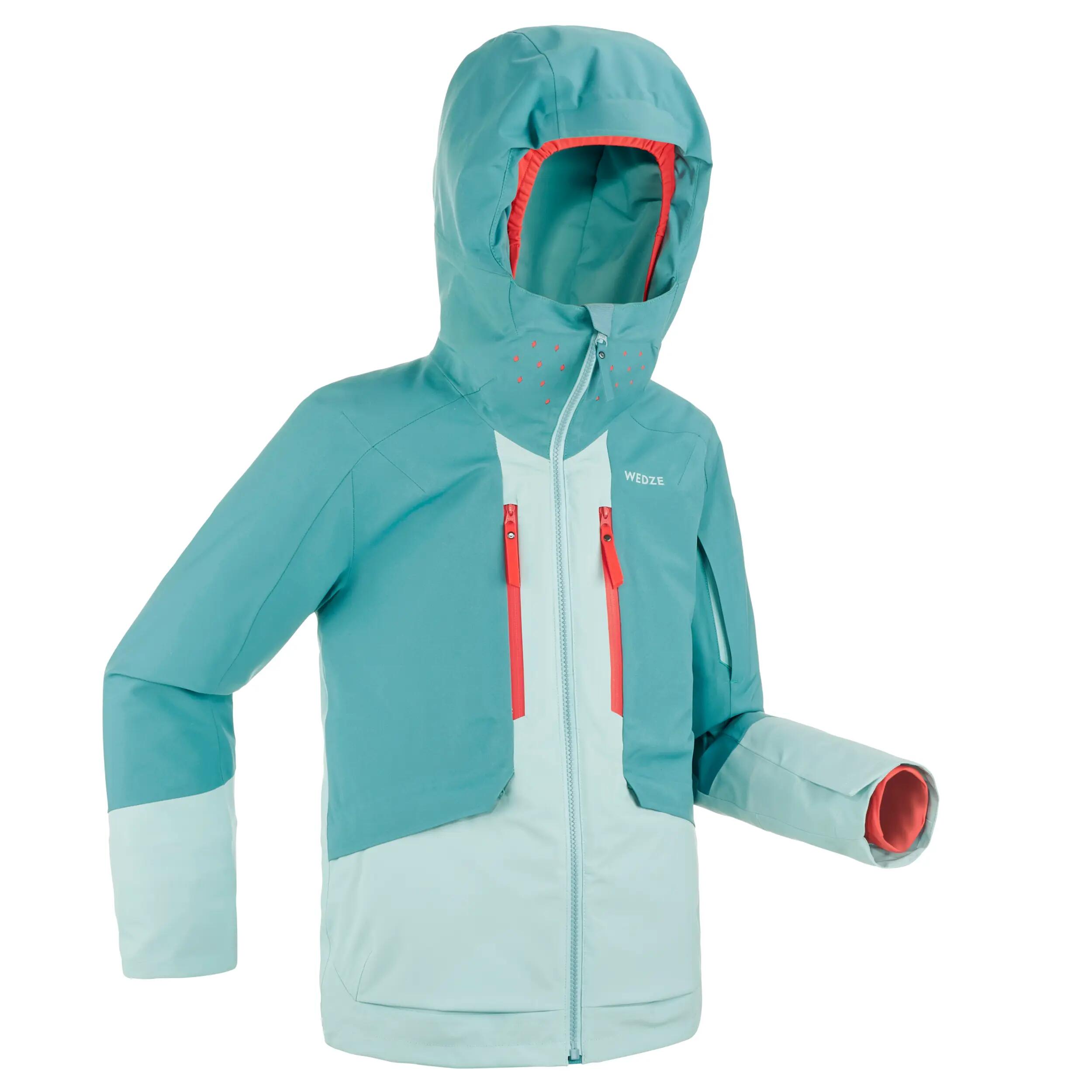 JR 3-in-1 Skiing Jacket Freeride 900 - Green 2/17