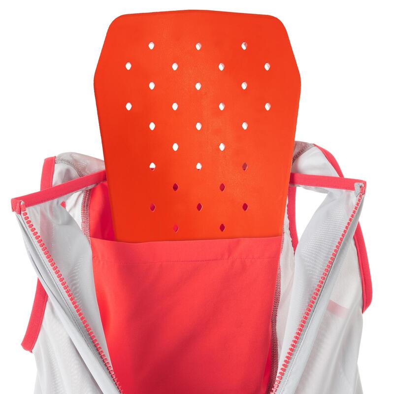 滑雪吊帶褲Freeride 900含內建式護背Bib Protect - 粉紅色